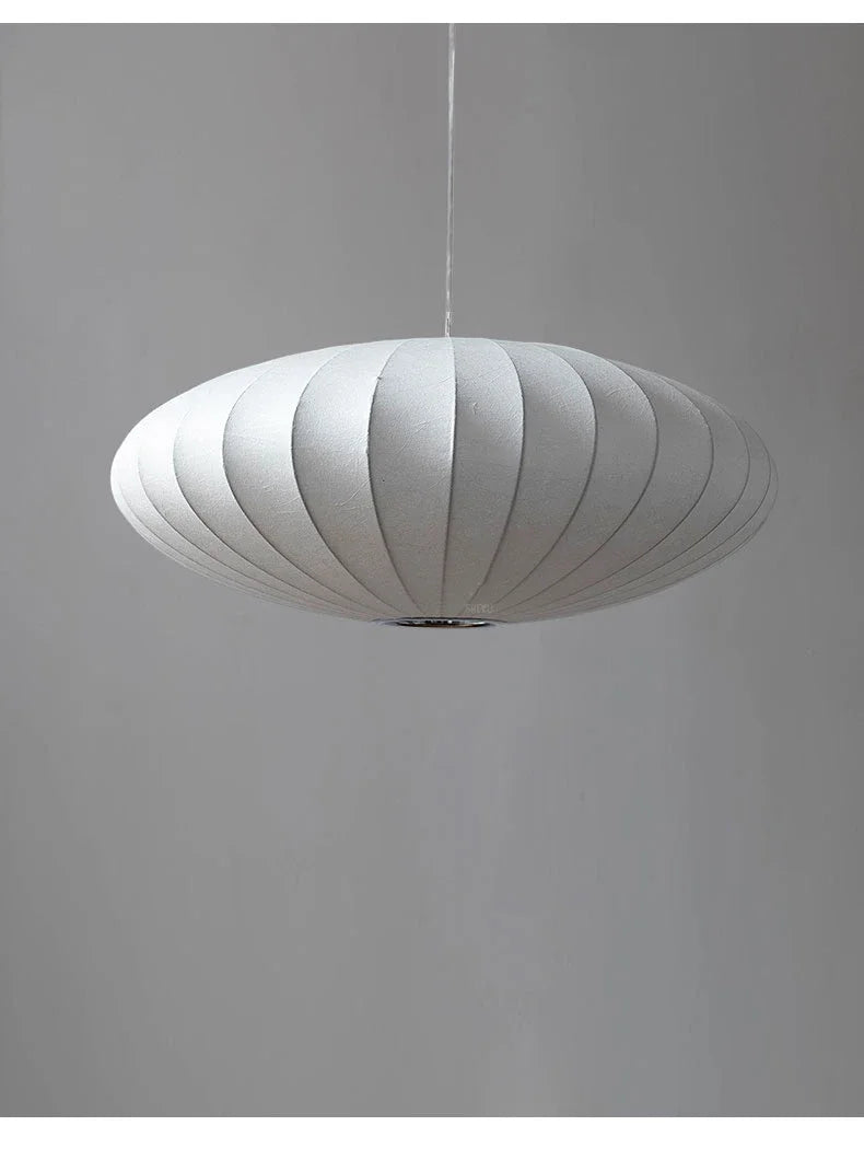 Handmade Japanese Apartment Silk Pendant Chandelier