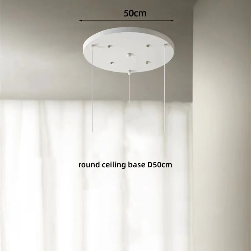 Nordic Wabi Sabi E27 Led Pendant Light Dining Room Simple Chandelier Lamp Cord Suspend Lamp For Restaurant Luminarias Fixtures