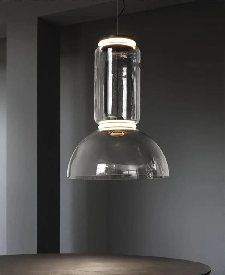 Modern LED Glass Pendant Lamp