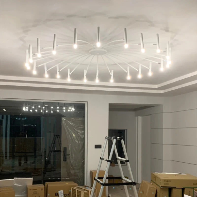 Nordic Chandelier Modern LED 12/24 Adjustable Lights