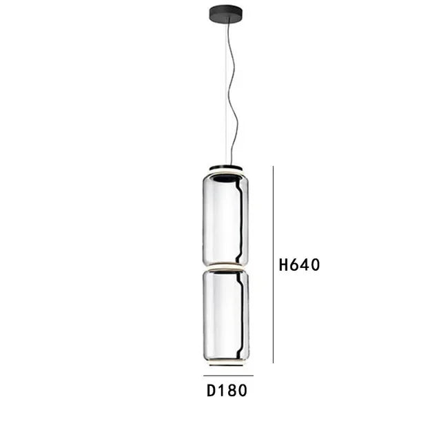 Modern LED Glass Pendant Lamp