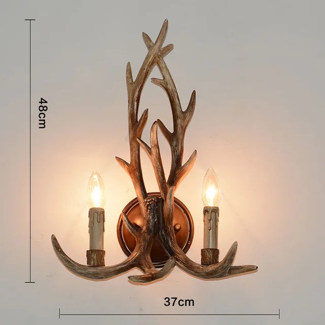American Antler Pastoral Chandelier