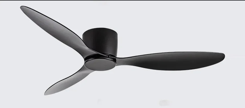 42 52 Inch Ceiling Fan DC Motor 6 Speeds  Remote Control Timing Fans 20CM Low Floor Loft Remote Control Lux&vitae Fan No Lights