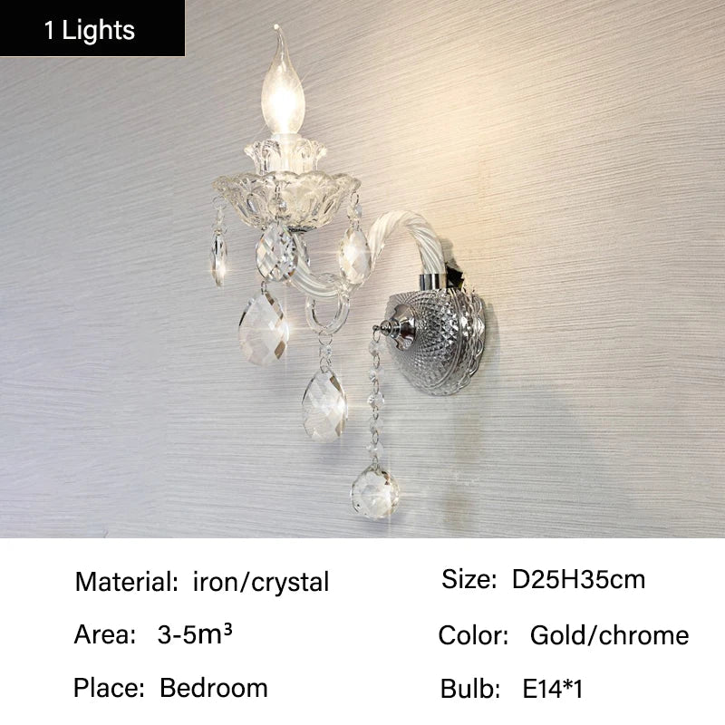 Luxury European Led Crystal Pendant Lights Living Room Lighting Decorate Chandelier Indoor Hotel Villa Hanging Lights Fixture