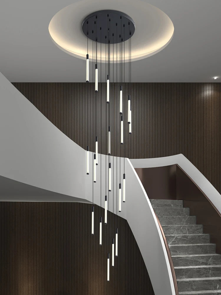 Long Staircase Pendant Light Modern Nordic Ceiling Light