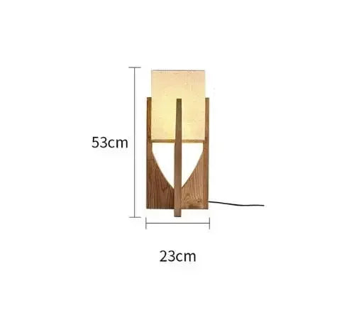 Nordic Designer Floor Lamps Solid Wooden Luminarias