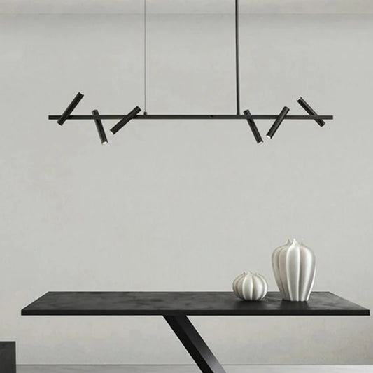 Modern Black Linear LED Lights