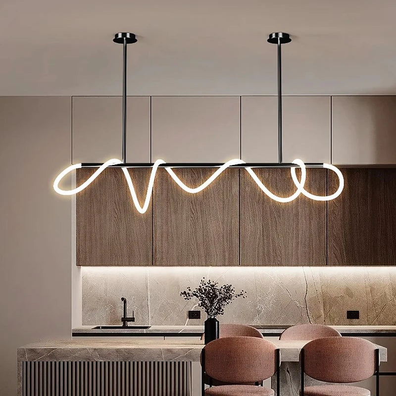 Modern art home decor led lights pendant light lamps for living room Chandeliers for dining room hanging light indoor lighting