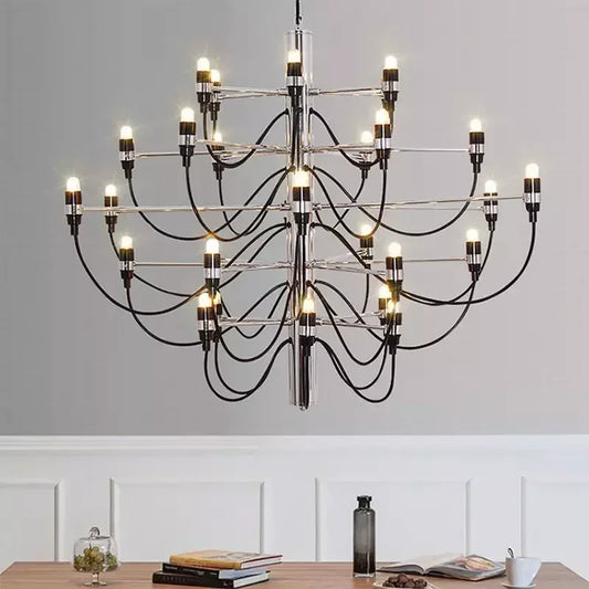 Italian Luxury Tree Branch Suspension Lamp Chandelier