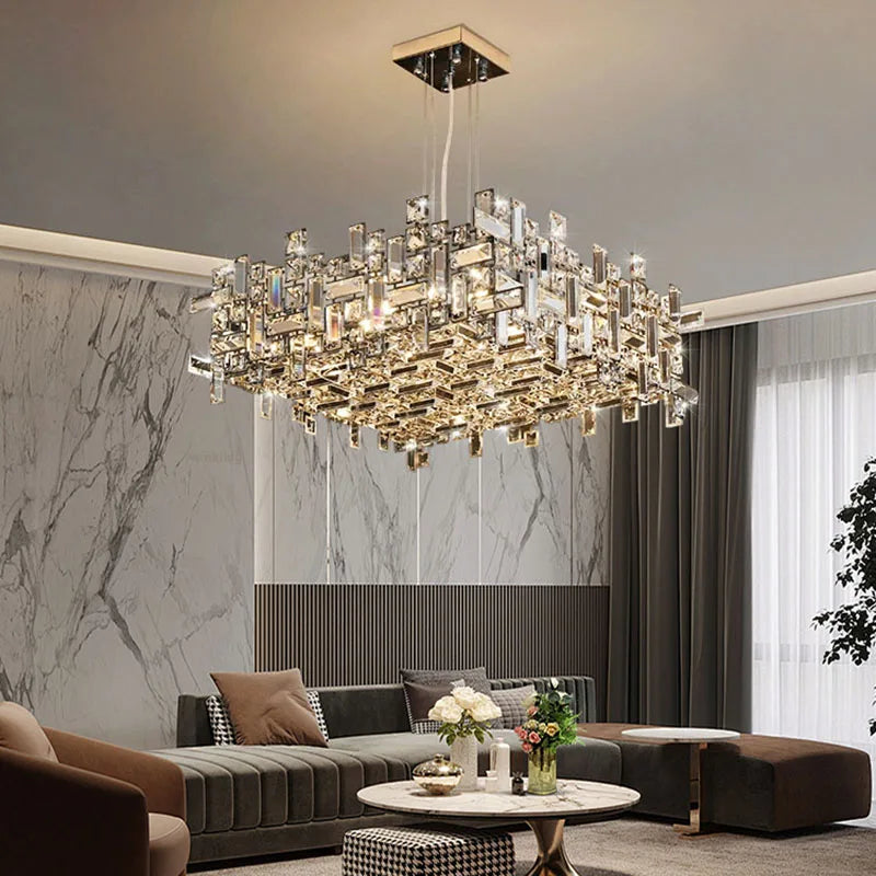 Modern Luxury Crystal Chandelier
