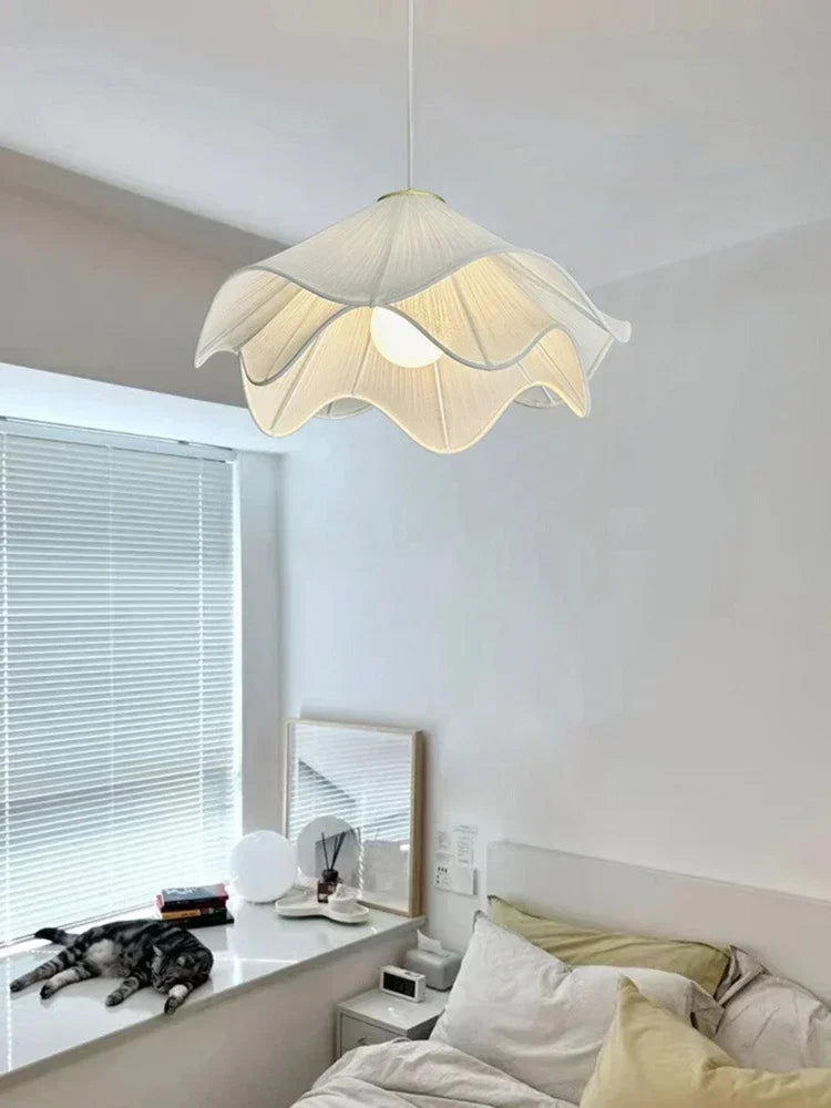 Nordic Flowers Cloth Pendant Lights