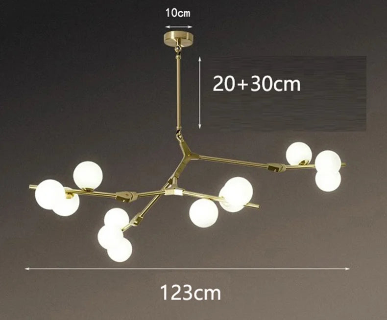 Nordic Branch Chandelier