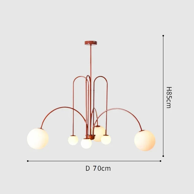 Comet Nordic LED Chandelier