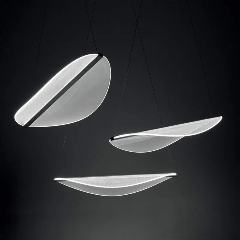 Acrylic Flower Shade Pendant Lamp Nordic