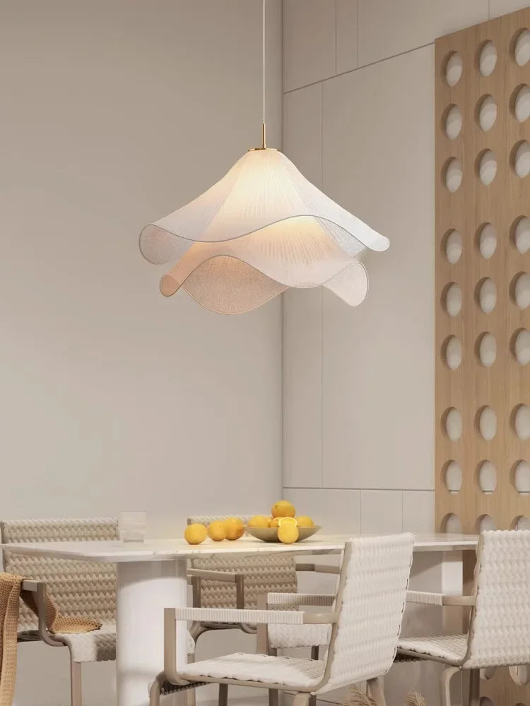 Nordic Flowers Cloth Pendant Lights