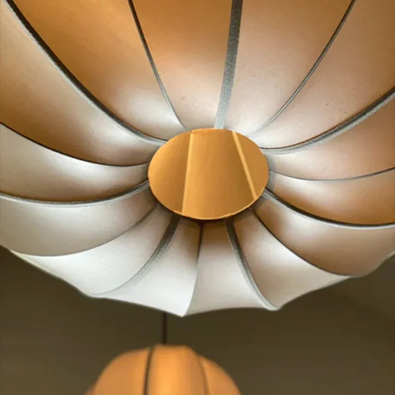 Japanese  umbrella pendant lamp Oi Soi ufo lantern light LED Living Tea Room Bedroom cloth lamp Art Decor Study office lamp