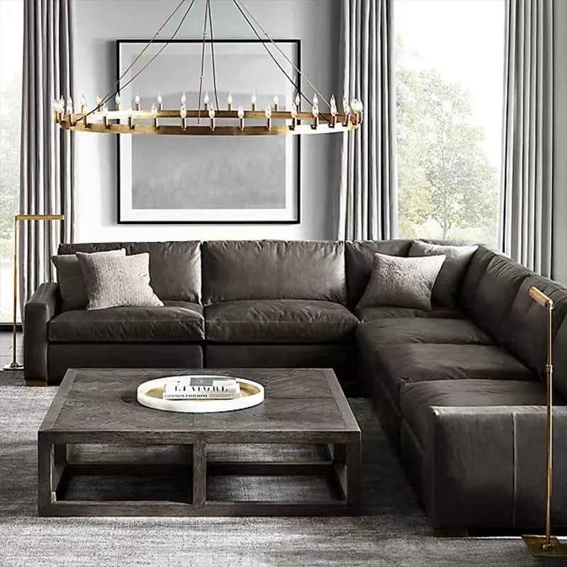 American Retro Iron Double Pendant Lamp