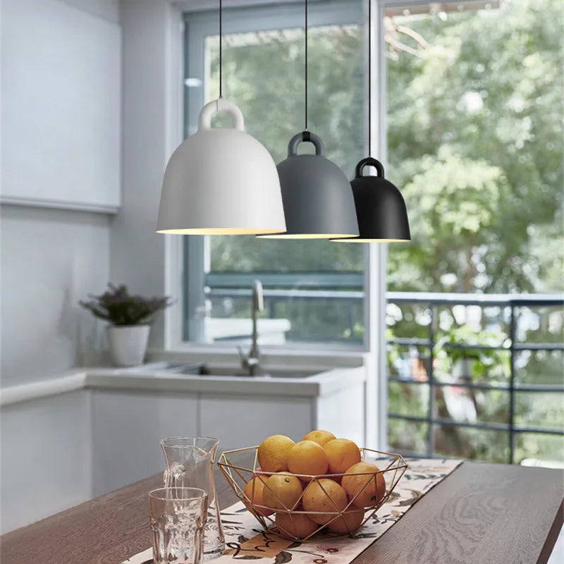 Bell Pendant Lamp Nordic Danish Design