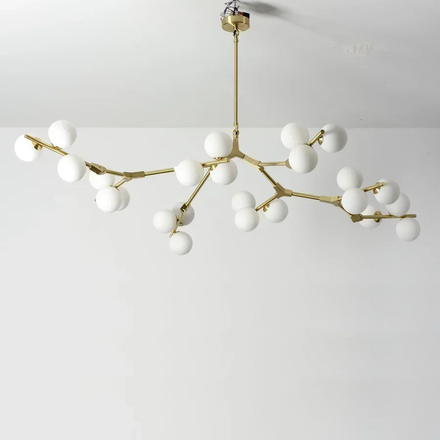 Modern Tree Branches LED Glass Pendant Lamps