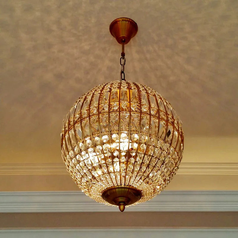 Tanaro Pendant Lamp Retro Vintage Royal Empire crystal light E27 For Living Room Bedroom Bathroom Hotel dining hanging lights