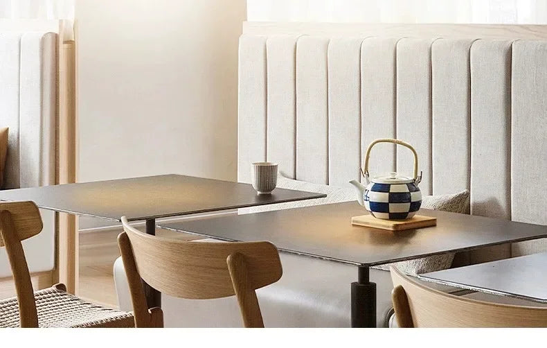 High Quality Stone Pendant Light Indoor LED Walnut/Log Yellow Travertine Chandelier Parlor Bedroom Cafe Bar Hanging Light