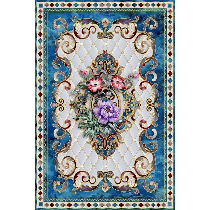 VIKAMA European Persian carpet Classical living room carpet Bedroom full of retro luxury carpet American home large carpet