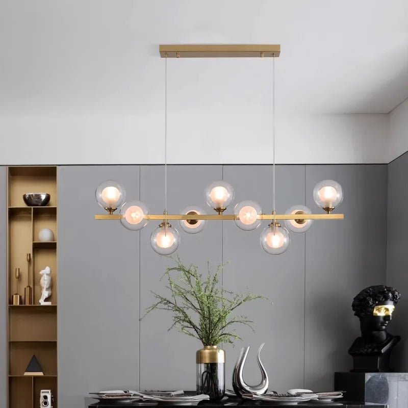 Modern Remote Dimmable Chandeliers