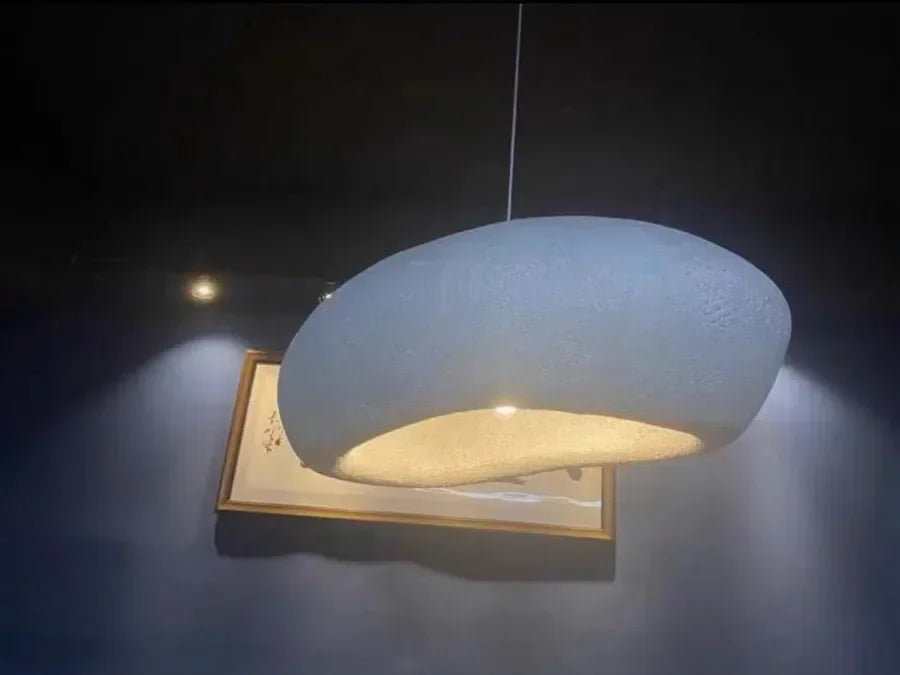 Japanese Wabi-sabi Style Living Room Chandeliers Dining Room Bar Lights Nordic Designr Curve Pendant Lights LED Home Decoration