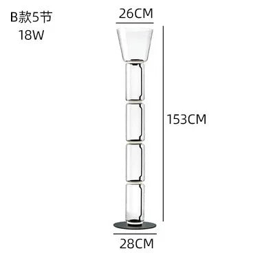 Noctambule Pendant light Nordic glass hanging light for Dining Room Designer lamp Home room decoration Noctambule Floor Lamp