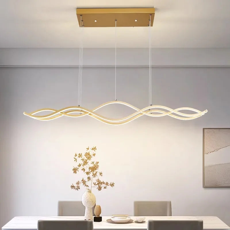 Nordic Style Minimalism Led Pendant Lights for For Living Dining Room Coffee Tables Kitchen Chandelier Home Decor Light Fixture