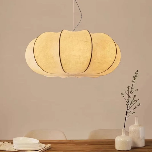 Cirrus Pendant light Special-shaped Silk Lights Creative Design wabi sabi light  for Living Room Dining Room office desk light