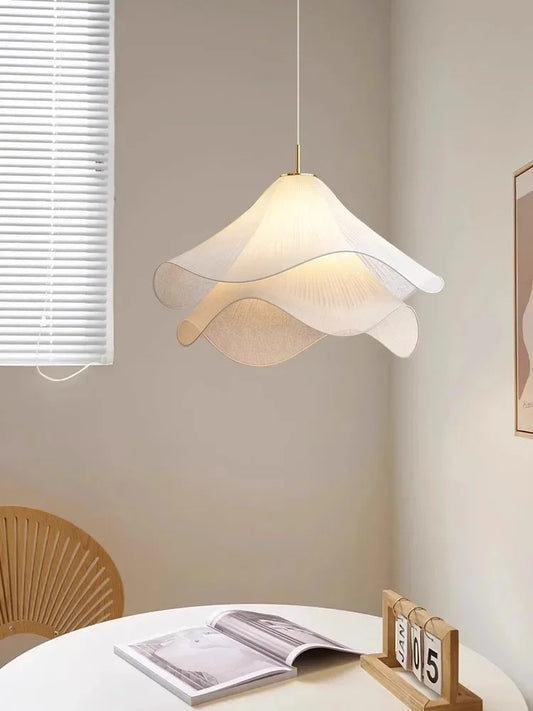 Nordic Flowers Cloth Pendant Lights