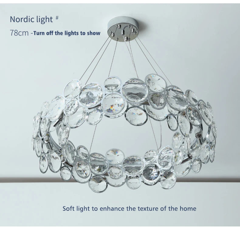New Modern Luxury K9 Crystal Chandeliers