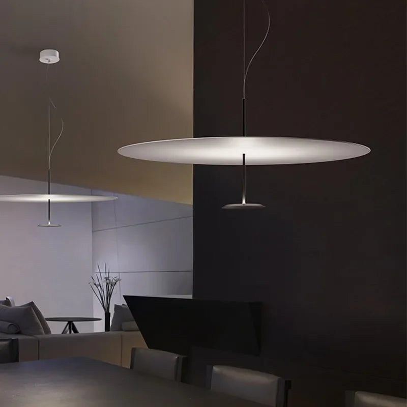 Black and Gold Suspension Minimalist Pendant Lights