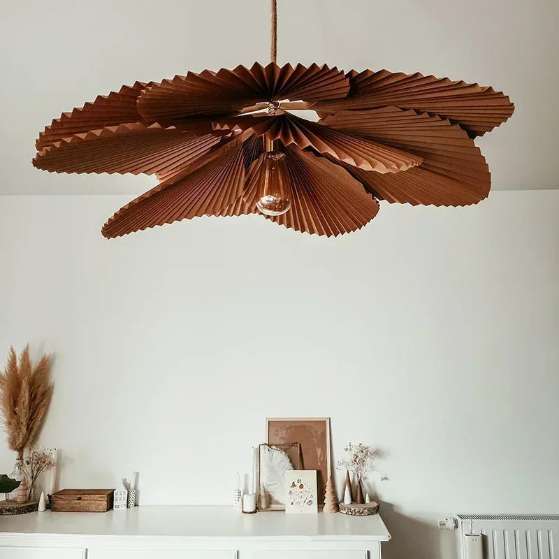 Wabi-Sabi Paper LED Ceiling Lamp