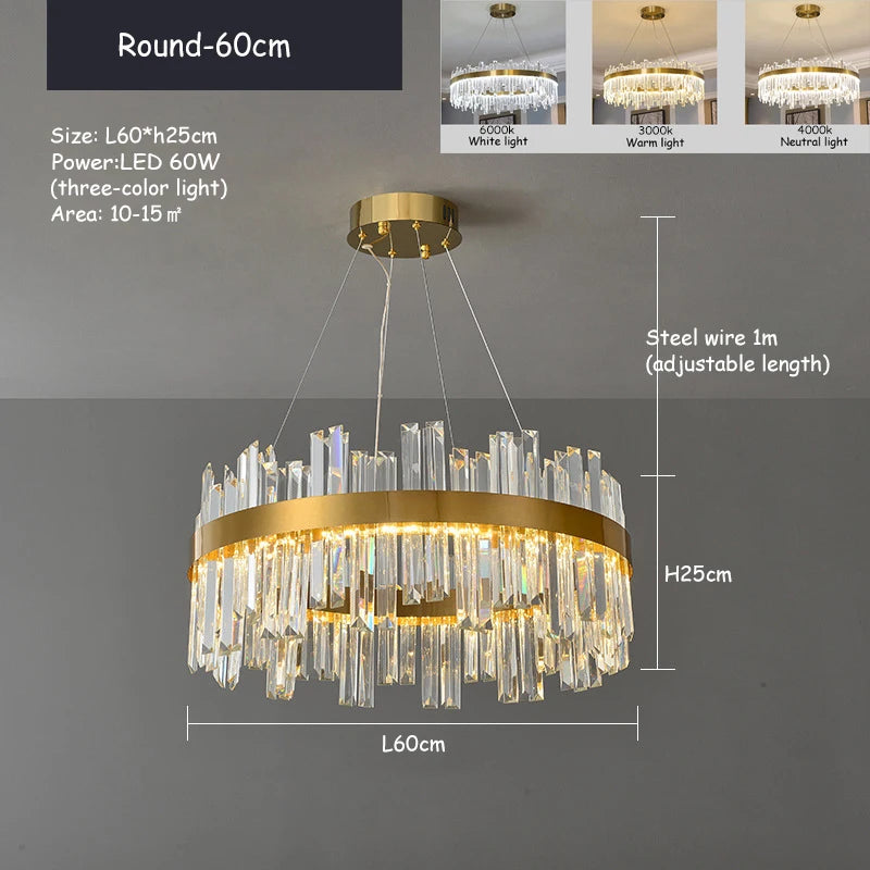 Modern crystal chandelier bedroom ceiling lamp living room crystal light lamp kitchen chandeliers dining room ceiling chandelier