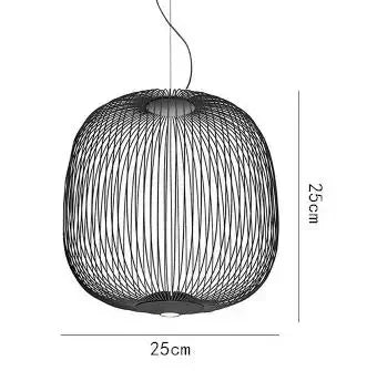 Creative Iron Pendant Lights Modern Chandelier Ceiling Lamp for Living Room Hanging Lamp Home Decor Dining Room Light Suspension