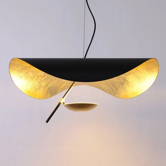 Italian Creative Lotus Leaf Art LED Pendant Lamp
