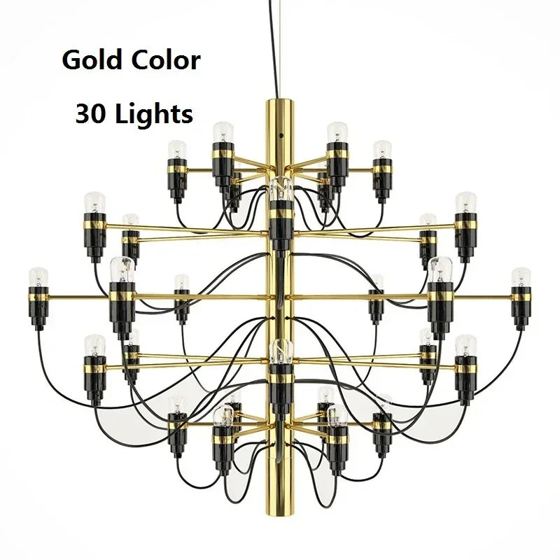 Italian Luxury Tree Branch Suspension Lamp Chandelier