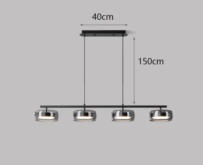 Nordic 5 Head Pendant Lamp