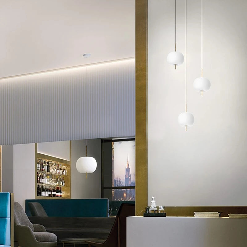 Pendant Nordic Linear LED Lamp