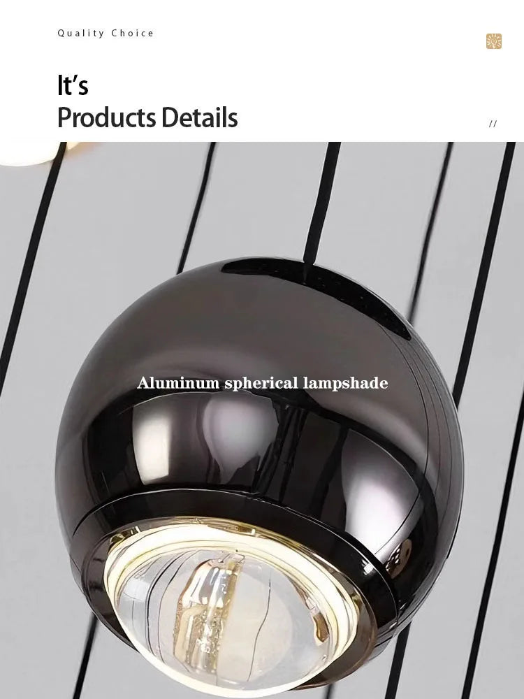 Pendent Lamp Stairs Chandelier lighting Living room Modern Pendant Lights for Kitchen Island Lustre stairs Hanging Ceiling Lamp
