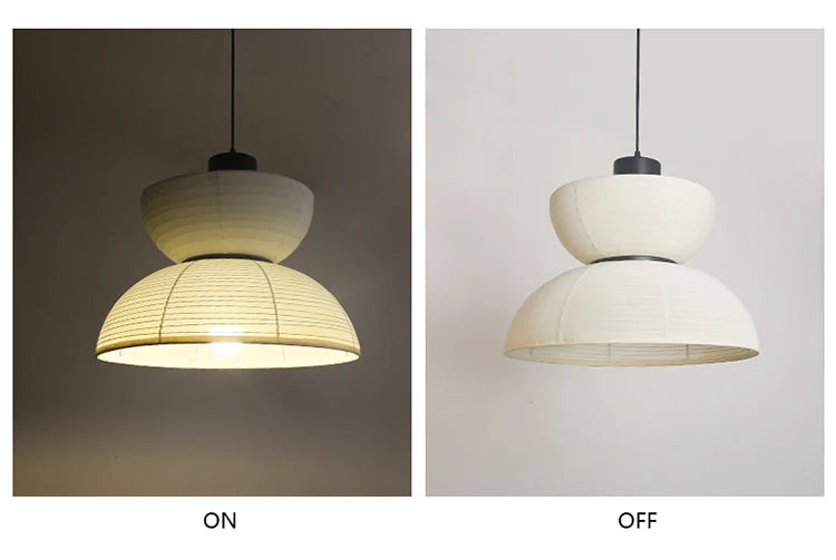 Wabi-Sabi Japanese Style Homestay Ceiling Lamp