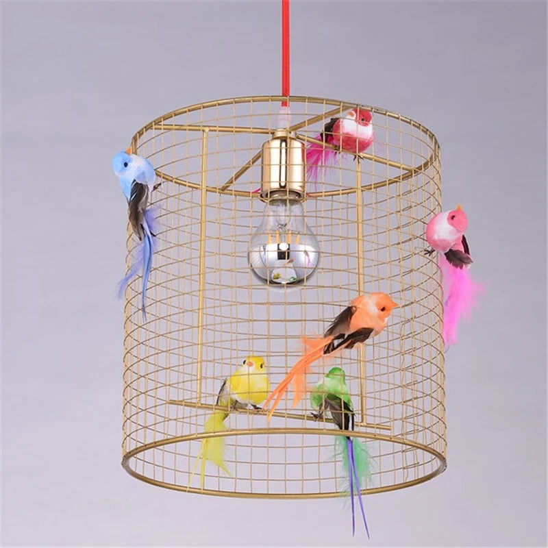 Pendant Lamp Creative Bird Cage Light