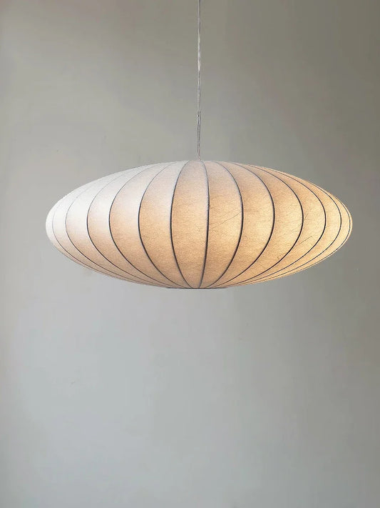 Handmade Japanese Apartment Silk Pendant Chandelier