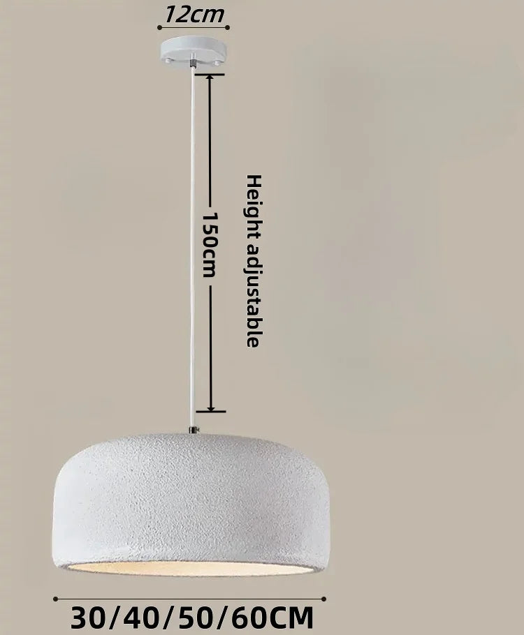 Nordic Bar Wabi Sabi E27 LED Pendant Lamp Loft Minimalism LED Pendant Lamp Cord Pendant Lamp for Bar Restaurant Lamp Lights