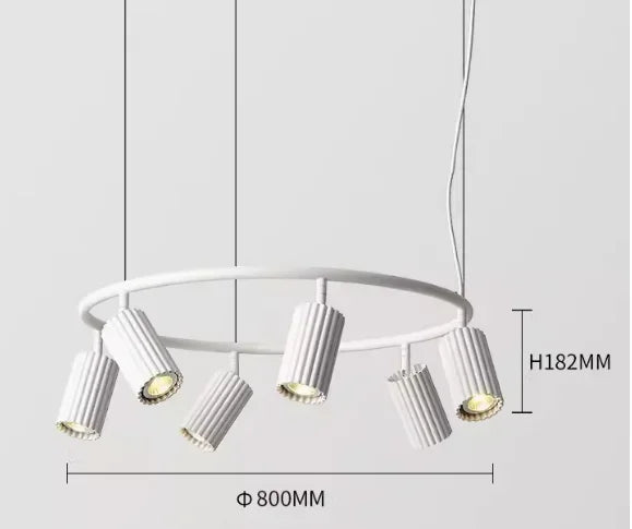 Nordic Brief Spot Chandelier Lighting Designer Rotatable Lights Fixture/Suspension For Living Room/Bedroom/Dinning Room