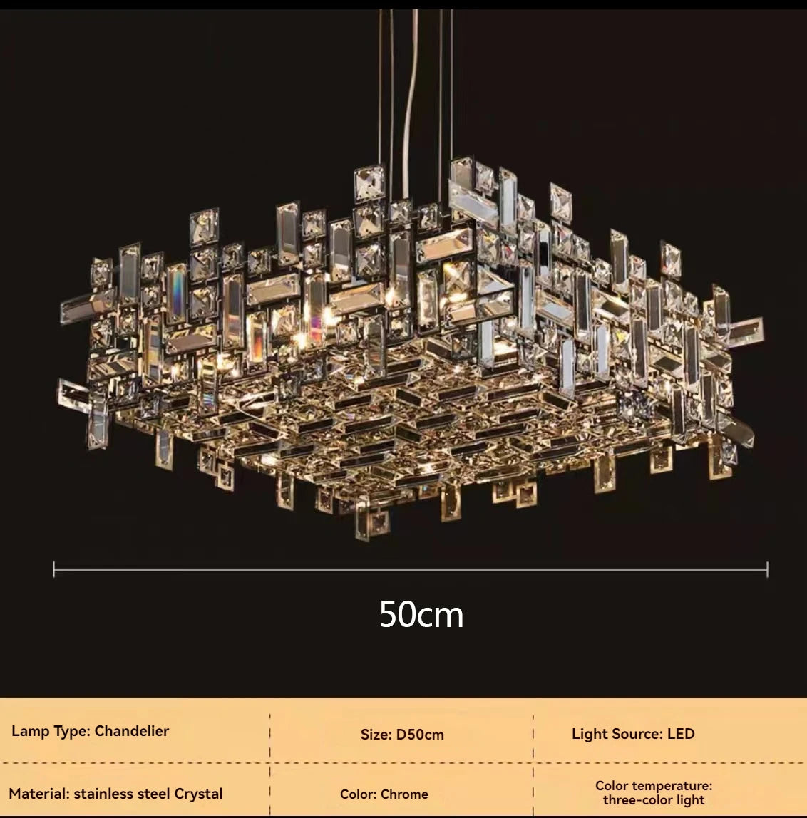 Modern Luxury Crystal Chandelier
