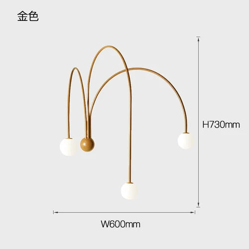 Comet Nordic LED Chandelier