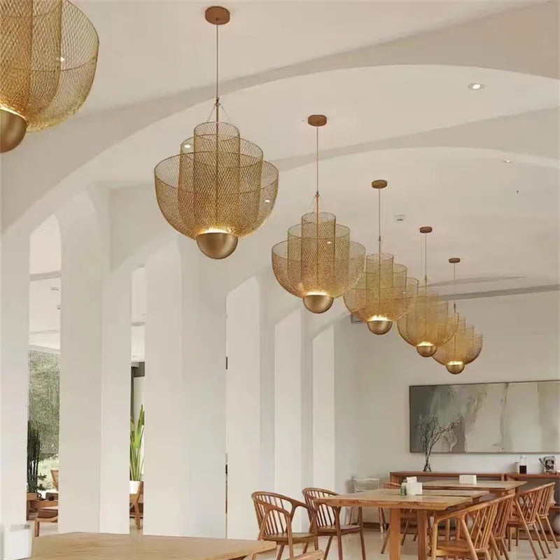Meshmatics Chandelier LED Birdcage Light